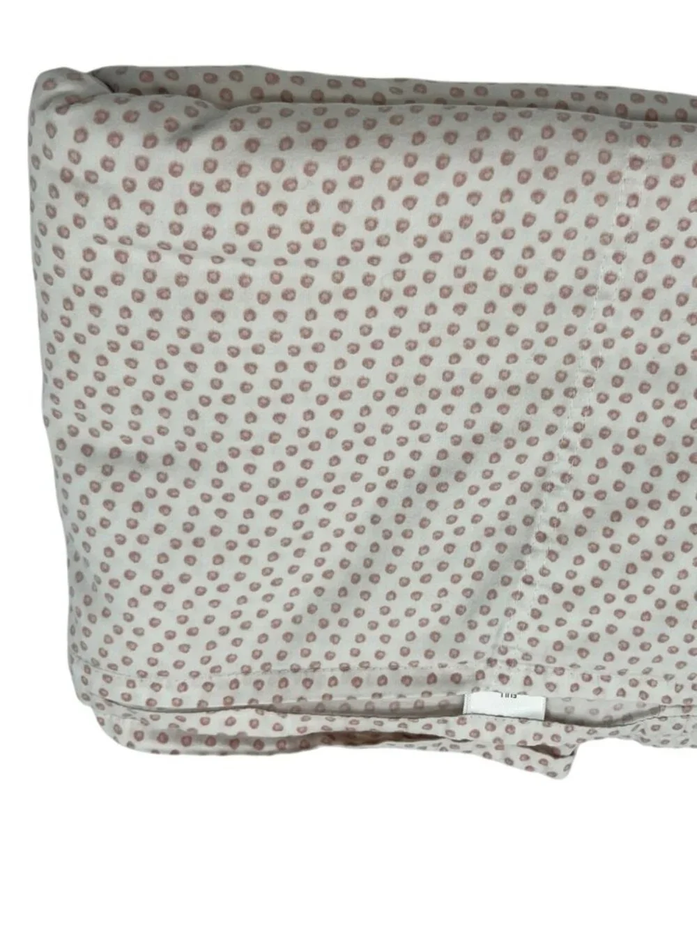 Better Homes & Gardens Pink Dotted 100% Cotton Full Size Flat Sheet Bedding